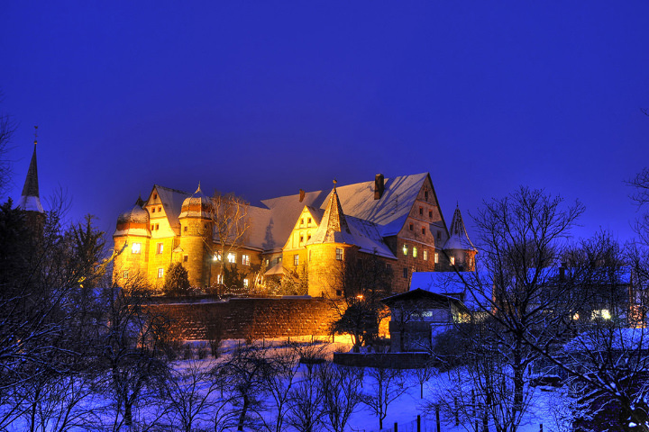 Schloss Wiesenthau - Heiraten im Winter